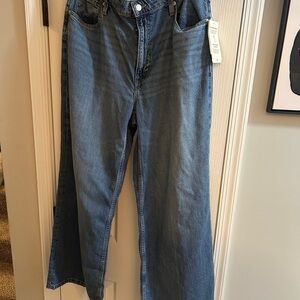 H&M Blue Flare & Wide Leg Jeans